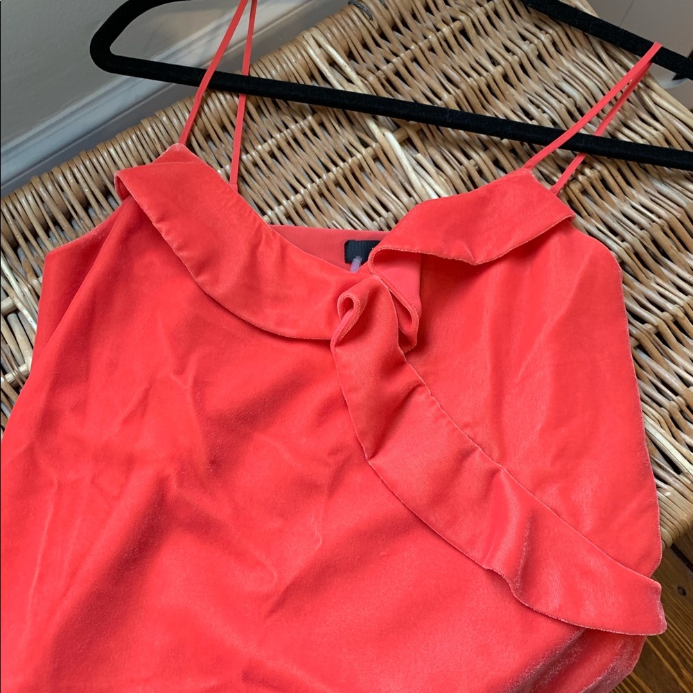 JCrew Ruffle Tank- size 00P
